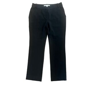 Diane von Furstenberg Crepe Trousers Black Dress Pants Women’s Size 8
